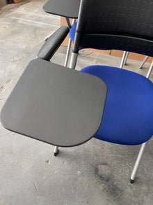 Refurbished Senator Pyramid Training Chair – Blue, Writing Tablet image 5