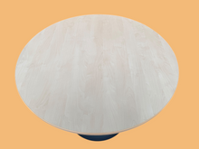 Refurbished Kinnarps Round Meeting Tables – Light Wood Finish, Set of 2 image 5