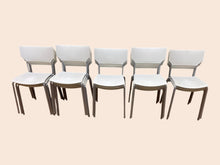 Refurbished Kinnarps Espress Stacking Canteen Chairs – White image 3