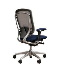 Refurbished Okamura Contessa Ergonomic Office Chair | Blue Fabric | Premium Office Seating UK image 9