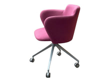 Gresham Betsy Lounge swivel chair - Pink / Silver image 3