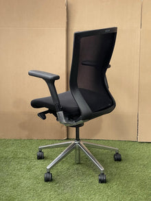 Set of 10, Techo Sidiz T50 Ergonomic Office Chair – Mesh Back Fabric Seat Operator Chair
