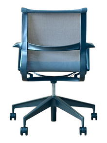 Refurbished Herman Miller Setu Mesh Chair – Graphite, Black Base image 4