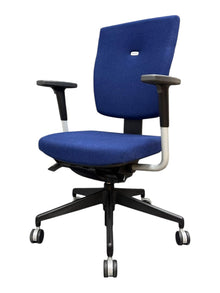 Refurbished Senator Sprint Ergonomic Task Chair – Blue image 2