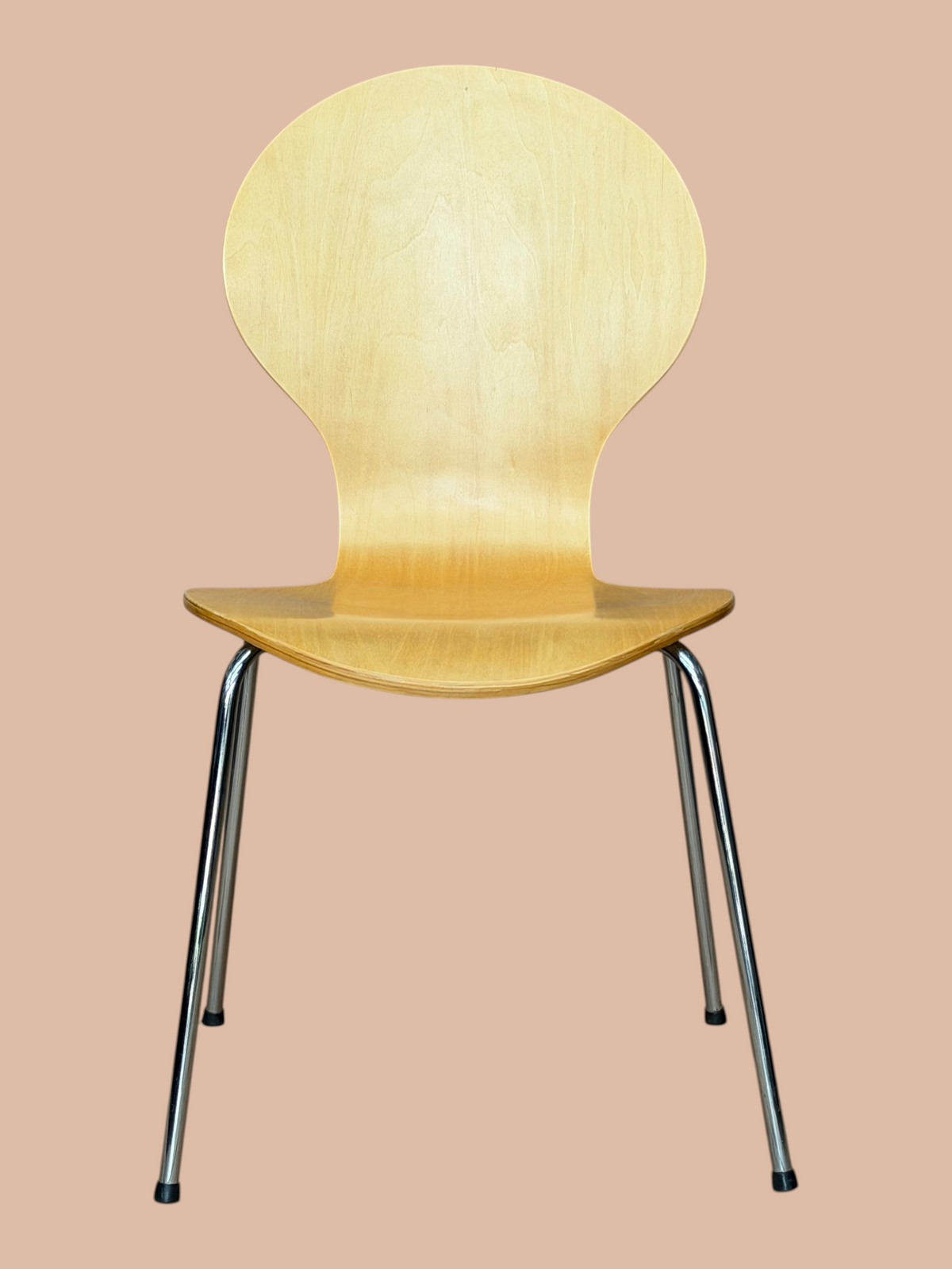 Refurbished Broadstock Wooden Dining Stacking Chair
