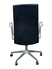 Refurbished Akaba Muga High-Back Executive Chair – Black Leather image 4