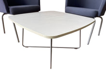 Connection Lounge Set – 2 Grey Tub Chairs & White Coffee Table image 6