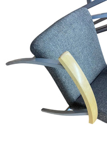 Refurbished Kinnarps Arcus Stacking Visitor Chairs – Blue image 7