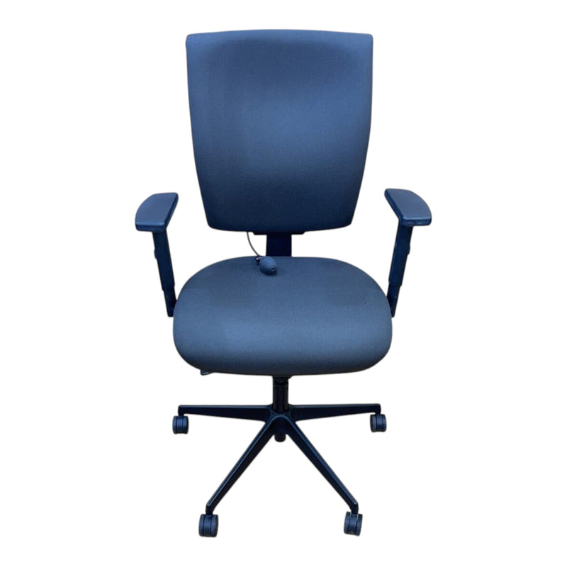 Refurbished Highly Adjustable Operator Office Chair – Lumbar Support