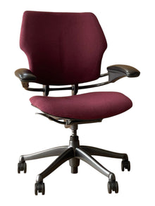Refurbished Humanscale Freedom Task Chair – Burgundy image 6