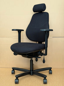 Refurbished Orangebox Flo Chair with Headrest – Black image 6