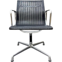 Refurbished ICF Charles Eames Black Mesh Swivel Chair – Ergonomic Office image 2