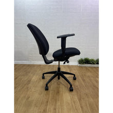 Refurbished Elite Fully Adjustable Ergonomic Task Chair – Black image 1
