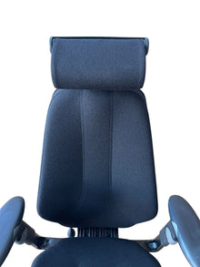 Refurbished RH Logic 400 Chair with Headrest – Black Fabric image 9