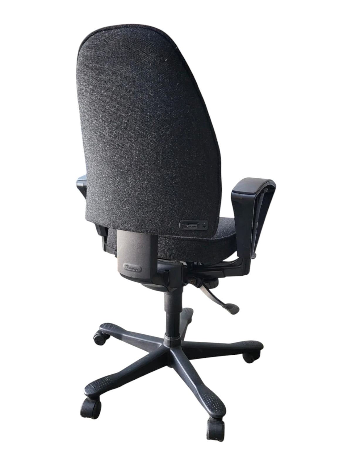 Refurbished Kinnarps High-Back Task Chair – Black