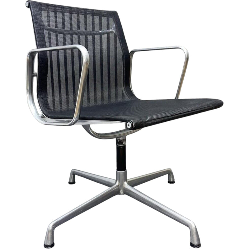 Genuine icf By Charles Eames Black Mesh Swivel Chair