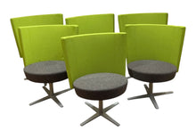 Refurbished Materia Centrum Medio Swivel Lounge Chair – Green image 1