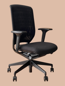Refurbished Senator Evolve Task Chair – All Black image 2