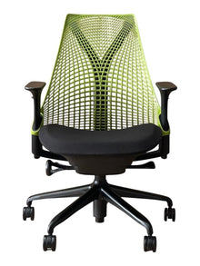 Herman Miller Sayl Chair - Green/Black image 6