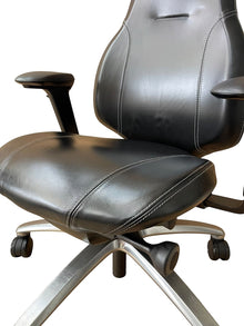 RH Mereo 220 Black genuine Leather Chair - Fully Adjustable image 8