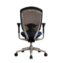 Refurbished Okamura Contessa Ergonomic Office Chair | Blue Fabric | Premium Office Seating UK image 8