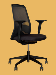 Refurbished Interstuhl EVERYis1 Mesh Office Chair – Black image 1