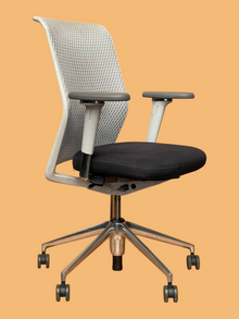 Refurbished Vitra AM Grey Mesh Ergonomic Task Chair image 3
