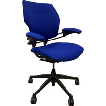 Refurbished Humanscale Freedom Chair – Blue Fabric image 1