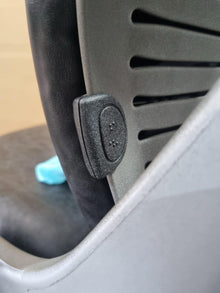 Refurbished Steelcase Leap Ergonomic Chair – Smokey Grey/Black Leather