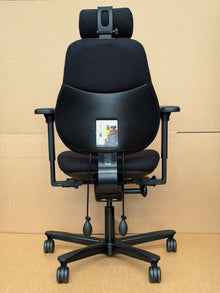 Refurbished Orangebox Flo Chair with Headrest – Black image 5