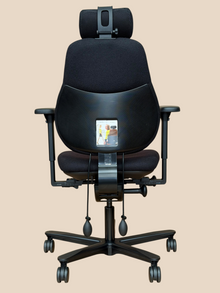 Refurbished Orangebox Flo Chair with Headrest – Black image 5