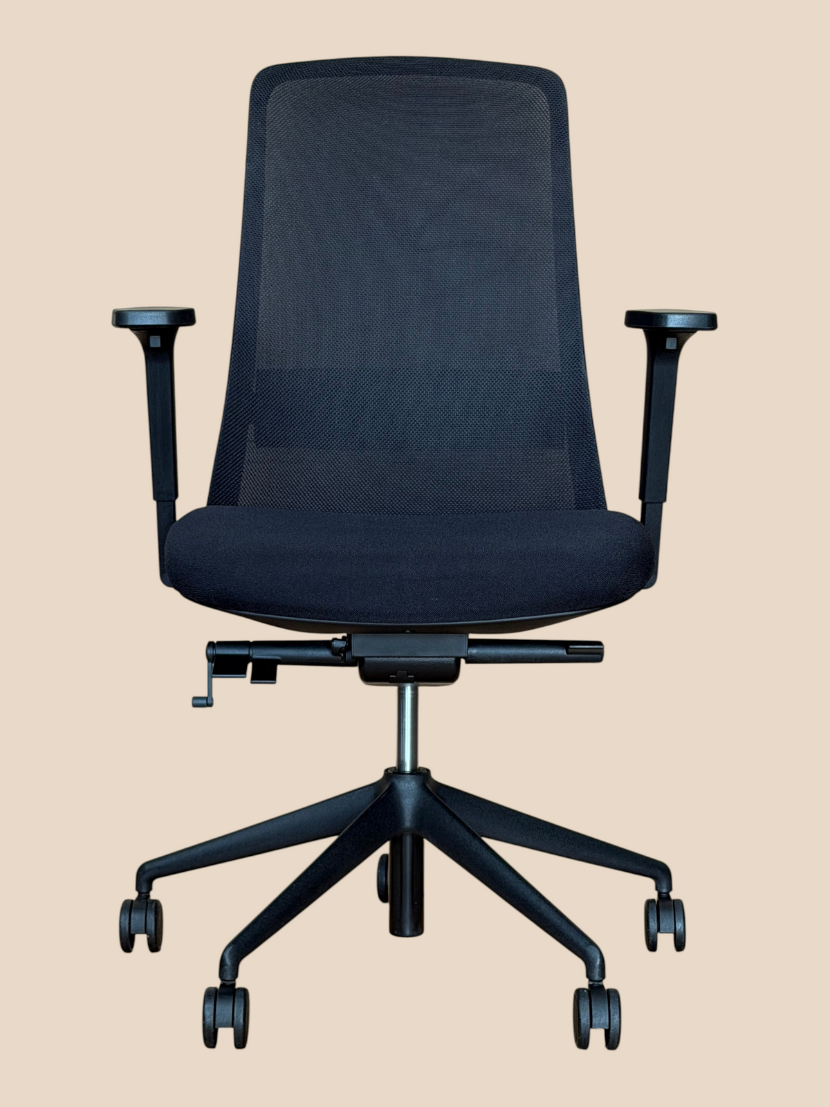 Refurbished Black Mesh Ergonomic Task Chair