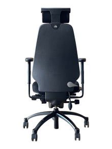 Refurbished RH Logic 400 Chair with Headrest – Black Fabric image 7