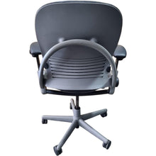 Refurbished Steelcase Leap Ergonomic Chair – Smokey Grey/Black Leather image 7