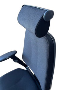 Refurbished RH Logic 400 Chair with Headrest – Black Fabric image 10