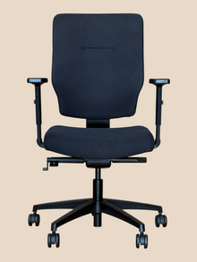 Refurbished Connection Black Adjustable Task Chair image 1