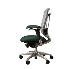 Refurbished Okamura Contessa Ergonomic Office Chair | Green Fabric | Premium Office Seating UK image 8