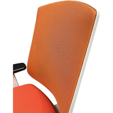 Senator Clipper Ergonomic Office Chairs - White /Orange - UK Delivery image 7