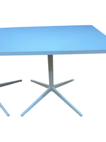White Rectangular Dining or Meeting Table – Seats 6 image 4