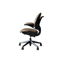 Humanscale Freedom Chair In Brown Patterned Leather - UK Delivery Rrp £1149 image 7