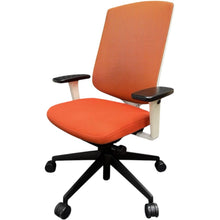 Senator Clipper Ergonomic Office Chairs - White /Orange - UK Delivery image 5