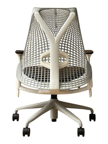 Herman Miller Sayl Chair - Black Leather seat image 4