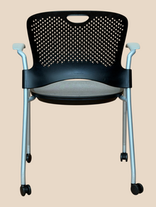 Refurbished Herman Miller Caper Mobile Chair Grey image 3
