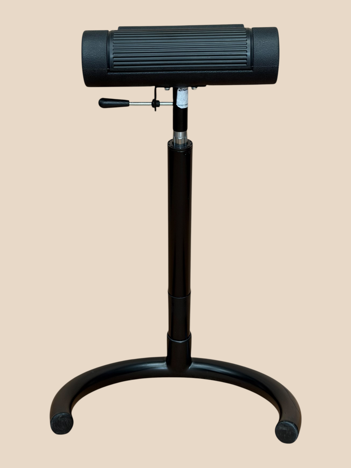 Refurbished Kango Height-Adjustable Stand-Up Stool – Black
