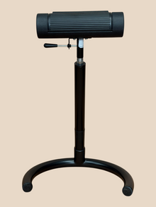 Refurbished Kango Height-Adjustable Stand-Up Stool – Black image 1