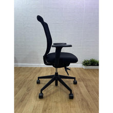 Refurbished Senator Fuse Office Chair – Black, 4D Armrests