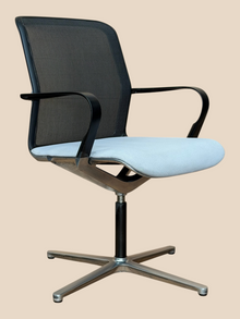 Refurbished Bene Filo Visitor Chair in Grey image 1