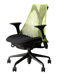 Herman Miller Sayl Chair - Green/Black image 7