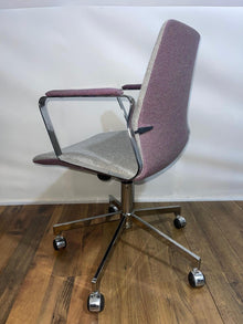 Refurbished Pilot Low Swivel Chair – Low Back (RRP £1,087)