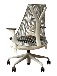 Herman Miller Sayl Chair - Black Leather seat image 5